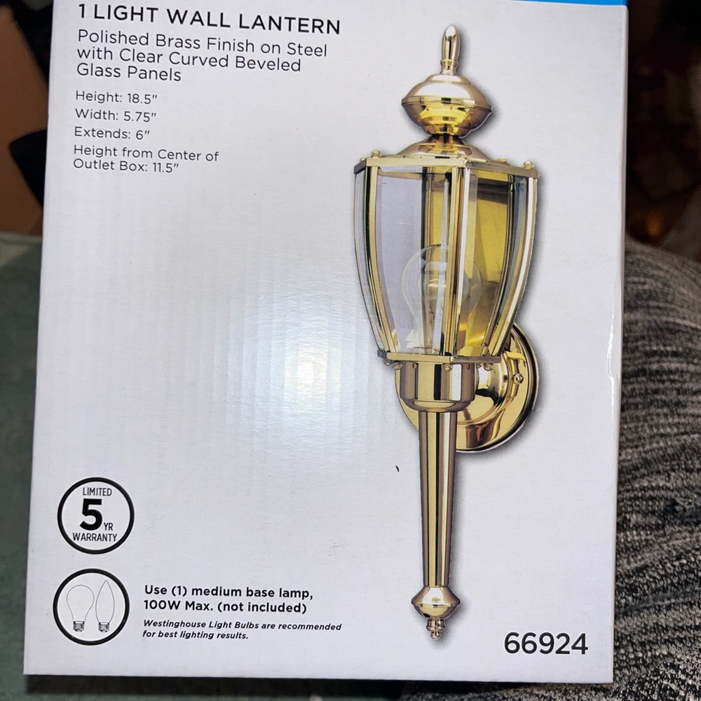 Westinghouse Exterior Lantern